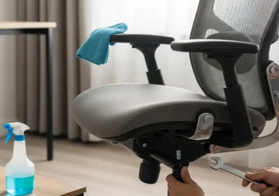 How to maintain your office chair with proper cleaning and care tools