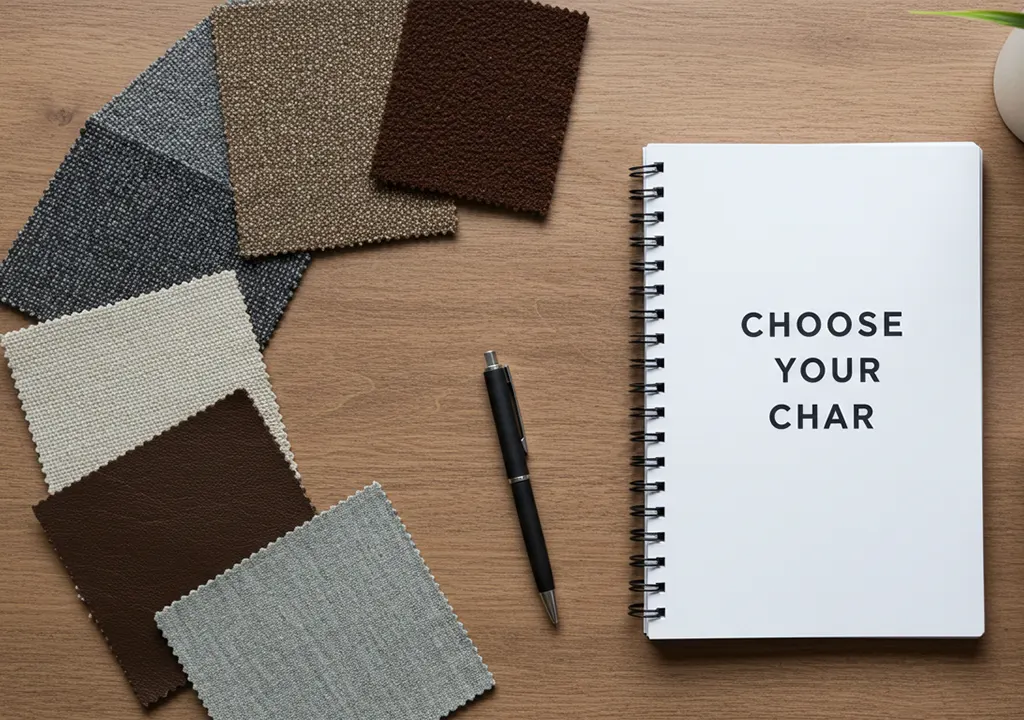 Choosing between office chair materials based on needs – comparing mesh vs leather vs fabric for ergonomic comfort and best office chair material in 2025