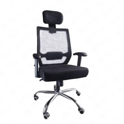 "New Style Chair", black mesh office chair, ergonomic swivel chair, modern design